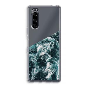 CaseCompany Zee golf: Sony Xperia 5 Transparant Hoesje