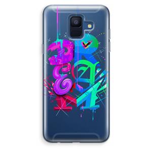 CaseCompany Dream: Samsung Galaxy A6 (2018) Transparant Hoesje