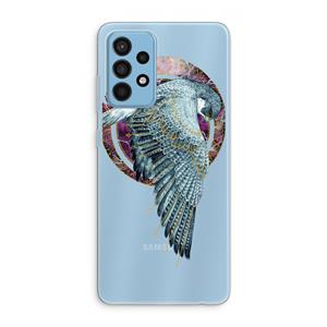 CaseCompany Golden Falcon: Samsung Galaxy A52 Transparant Hoesje