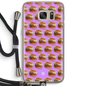 CaseCompany Giants: Samsung Galaxy S7 Transparant Hoesje met koord