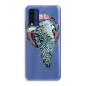 CaseCompany Golden Falcon: Xiaomi Redmi 9T Transparant Hoesje