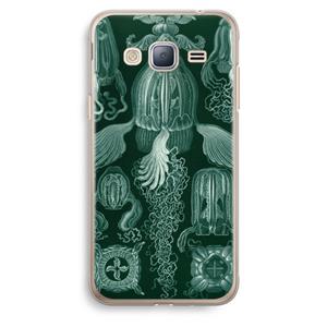 CaseCompany Haeckel Cubomedusae: Samsung Galaxy J3 (2016) Transparant Hoesje