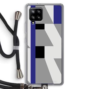 CaseCompany Gestalte 2: Samsung Galaxy A42 5G Transparant Hoesje met koord