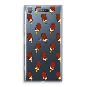 CaseCompany Yummy: Sony Xperia XZ1 Transparant Hoesje