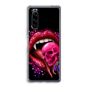 CaseCompany Dodelijk zoet: Sony Xperia 5 Transparant Hoesje