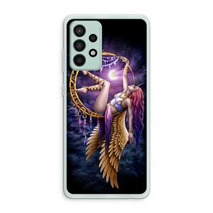CaseCompany Aerial Angel: Samsung Galaxy A52s 5G Transparant Hoesje