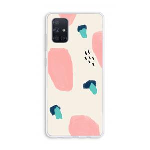 CaseCompany Monday Surprise: Galaxy A71 Transparant Hoesje