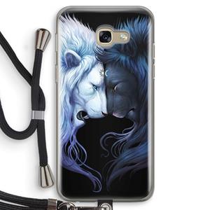 CaseCompany Brotherhood: Samsung Galaxy A5 (2017) Transparant Hoesje met koord