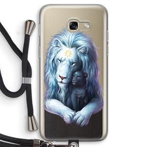 CaseCompany Child Of Light: Samsung Galaxy A5 (2017) Transparant Hoesje met koord