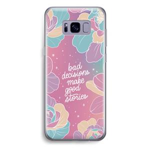 CaseCompany Good stories: Samsung Galaxy S8 Plus Transparant Hoesje