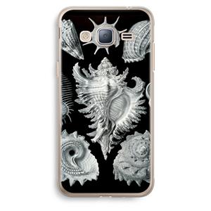 CaseCompany Haeckel Prosobranchia: Samsung Galaxy J3 (2016) Transparant Hoesje