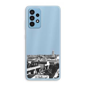 CaseCompany Marrakech Skyline : Samsung Galaxy A52 Transparant Hoesje