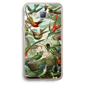 CaseCompany Haeckel Trochilidae: Samsung Galaxy J3 (2016) Transparant Hoesje