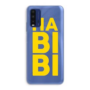 CaseCompany Habibi Majorelle : Xiaomi Redmi 9T Transparant Hoesje