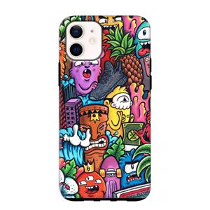 CaseCompany Vexx Mixtape: iPhone 12 mini Tough Case