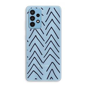 CaseCompany Marrakech Arrows: Samsung Galaxy A52 Transparant Hoesje
