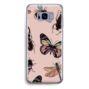 CaseCompany Tiny Bugs: Samsung Galaxy S8 Plus Transparant Hoesje
