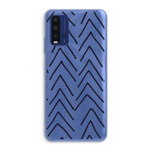 CaseCompany Marrakech Arrows: Xiaomi Redmi 9T Transparant Hoesje
