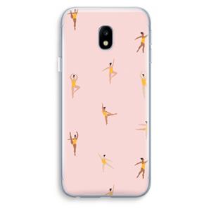 CaseCompany Dans #2: Samsung Galaxy J3 (2017) Transparant Hoesje