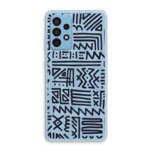 CaseCompany Marrakech print: Samsung Galaxy A52 Transparant Hoesje