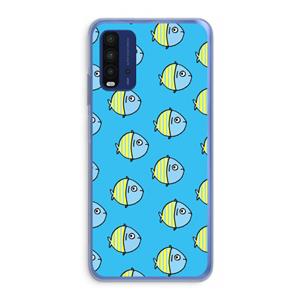 CaseCompany Visjes: Xiaomi Redmi 9T Transparant Hoesje