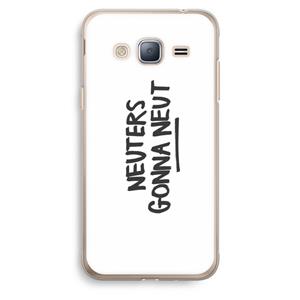 CaseCompany Neuters: Samsung Galaxy J3 (2016) Transparant Hoesje