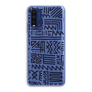CaseCompany Marrakech print: Xiaomi Redmi 9T Transparant Hoesje