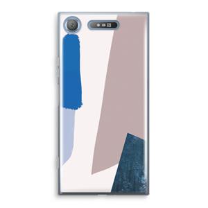 CaseCompany Lapis: Sony Xperia XZ1 Transparant Hoesje