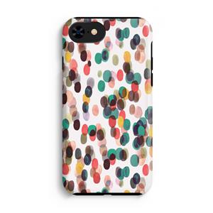 CaseCompany Tropical Dots: iPhone SE 2020 Tough Case