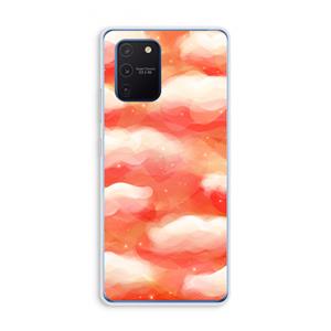 CaseCompany Lichte Wolken: Samsung Galaxy Note 10 Lite Transparant Hoesje