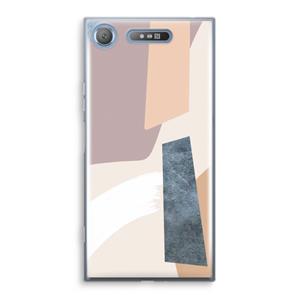 CaseCompany Luca: Sony Xperia XZ1 Transparant Hoesje