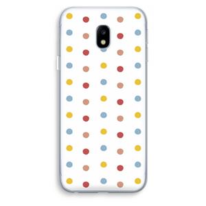 CaseCompany Bollen: Samsung Galaxy J3 (2017) Transparant Hoesje