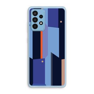 CaseCompany Gestalte 3: Samsung Galaxy A52 Transparant Hoesje