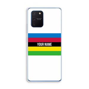 CaseCompany WK Wielrennen: Samsung Galaxy Note 10 Lite Transparant Hoesje