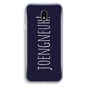 CaseCompany Joengneuh!: Samsung Galaxy J3 (2017) Transparant Hoesje