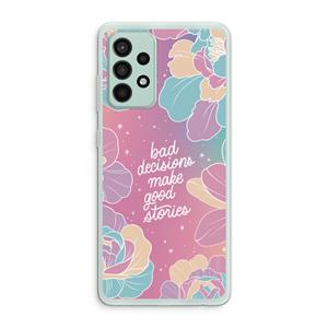 CaseCompany Good stories: Samsung Galaxy A52s 5G Transparant Hoesje