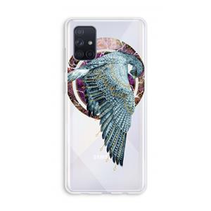 CaseCompany Golden Falcon: Galaxy A71 Transparant Hoesje