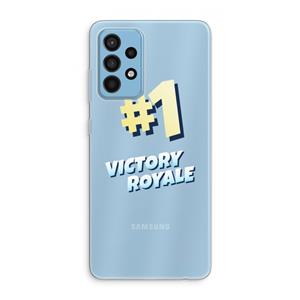 CaseCompany Victory Royale: Samsung Galaxy A52 Transparant Hoesje
