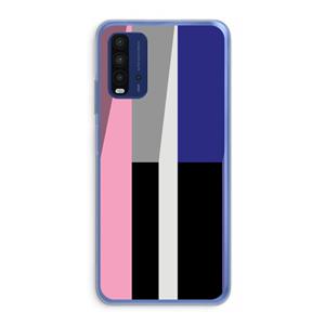 CaseCompany Gestalte 4: Xiaomi Redmi 9T Transparant Hoesje