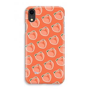 CaseCompany Just peachy: iPhone XR Volledig Geprint Hoesje