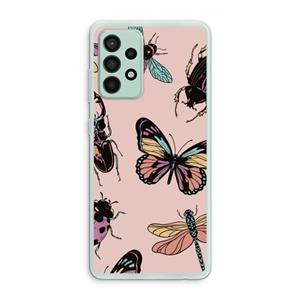 CaseCompany Tiny Bugs: Samsung Galaxy A52s 5G Transparant Hoesje