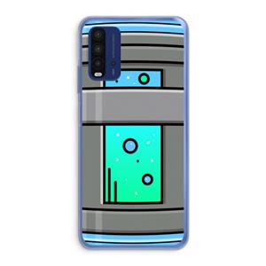 CaseCompany Chug Bottle: Xiaomi Redmi 9T Transparant Hoesje