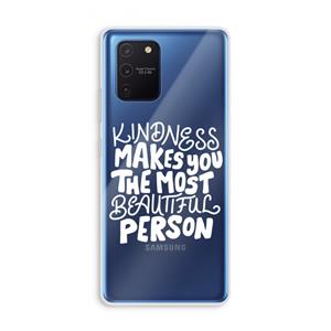 CaseCompany The prettiest: Samsung Galaxy Note 10 Lite Transparant Hoesje