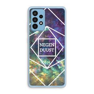 CaseCompany Negenduust ruimte: Samsung Galaxy A52 Transparant Hoesje