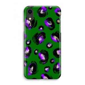 CaseCompany Green Cheetah: iPhone XR Volledig Geprint Hoesje