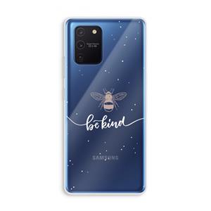 CaseCompany Be(e) kind: Samsung Galaxy Note 10 Lite Transparant Hoesje