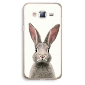 CaseCompany Daisy: Samsung Galaxy J3 (2016) Transparant Hoesje