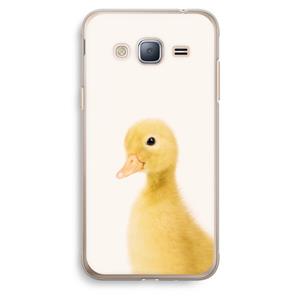 CaseCompany Duke: Samsung Galaxy J3 (2016) Transparant Hoesje