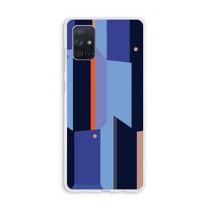 CaseCompany Gestalte 3: Galaxy A71 Transparant Hoesje