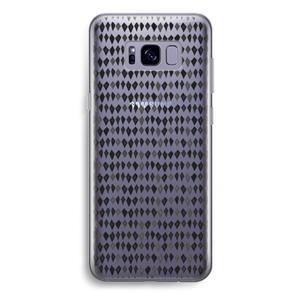 CaseCompany Crazy shapes: Samsung Galaxy S8 Plus Transparant Hoesje